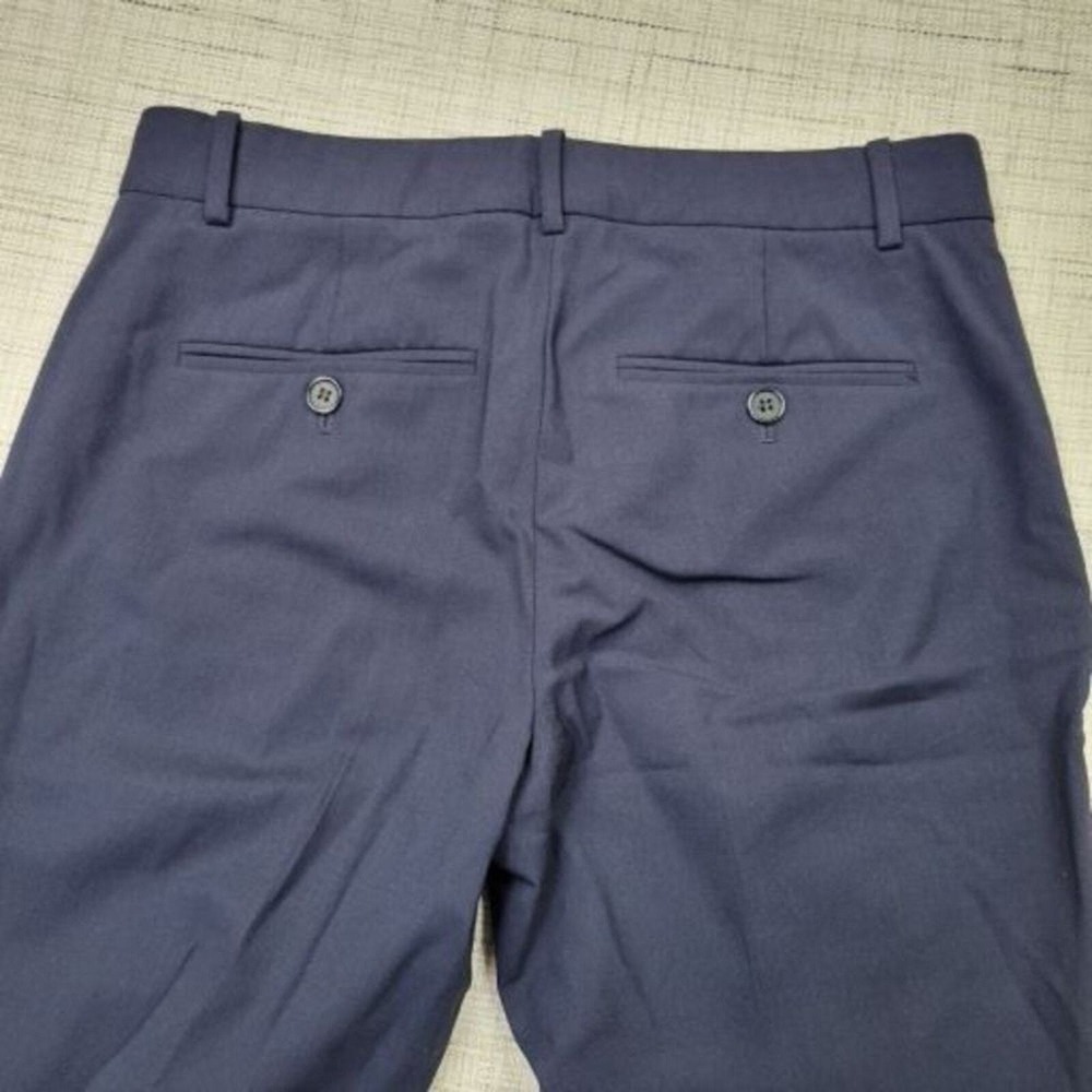 Theory Testra Classic Crop Pant In Sevona Stretch Wool Pants 0 - Picture 6 of 6